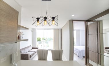 SE ARRIENDA APARTAESTUDIO AMOBLADO EN EL JARDIN, SANTA MARTA