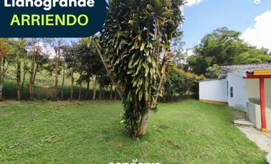 Finca en arriendo- Rionegro- Llanogrande
