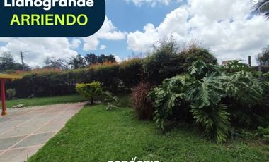 Finca en arriendo- Rionegro- Llanogrande