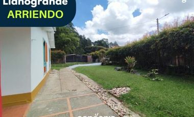 Finca en arriendo- Rionegro- Llanogrande