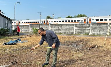 Tanah Cakep abis stasiun KA Magetan Barat 15mnt ke kota madiun