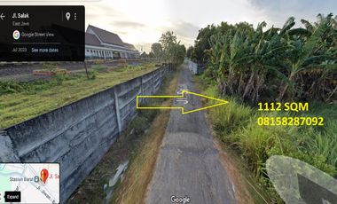 Tanah Cakep abis stasiun KA Magetan Barat 15mnt ke kota madiun