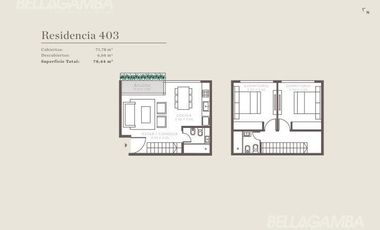 SHULBIUS CAFÉ - DUPLEX DE 2  CON POSIBILIDAD DE 3 AMBIENTES.