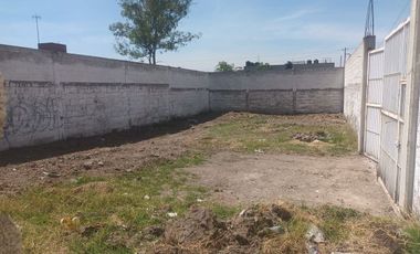 Terreno en Renta en Cuautitlán Izcalli; Estado de México