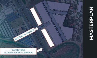 Bodega Ind. dentro de AE Park carretera Chapala Renta 931 m2 Jalisco