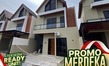 Rumah 2 Lantai Elegan Dekat UNS & Tol Palur, Cashback 80 juta fix