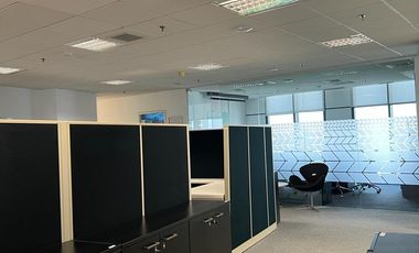 DISEWAKAN OFFICE FURNISH DI ALAMANDA OFFICE TOWER