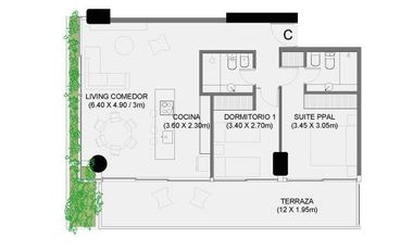 Costavía - Av. Rivadavia 2500 - Departamentos, Locales, Oficinas - Pichincha Rosario | Venta