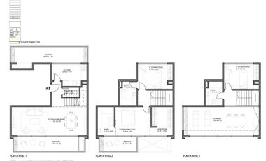 Venta de Departamento triplex de 4 ambientes con terraza privada y parrila en Avellaneda (32149)