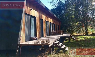 Alquiler de junio a diciembre  , a mts de Barrio San matias y Canton , entorno increible gran parque , amoblada,  fogon deck  s/ lote de 1500 m2