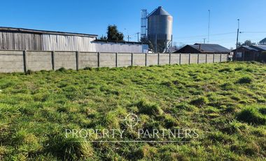 Terreno en barrio residencial de Malalhue