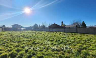 Terreno en barrio residencial de Malalhue