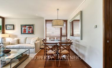 Excelente departamento Duplex con Quincho en la Azotea, vista  despejada en la Dehesa Central.