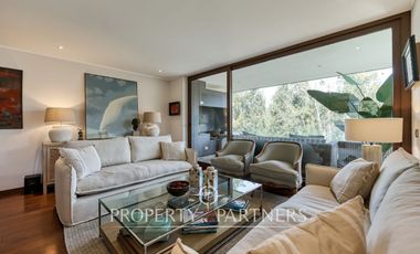 Excelente departamento Duplex con Quincho en la Azotea, vista  despejada en la Dehesa Central.