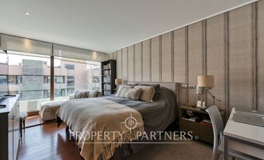 Excelente departamento Duplex con Quincho en la Azotea, vista  despejada en la Dehesa Central.