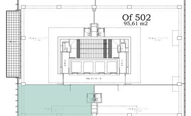 ARRIENDO Oficina de  95,61 m2, Vitacura