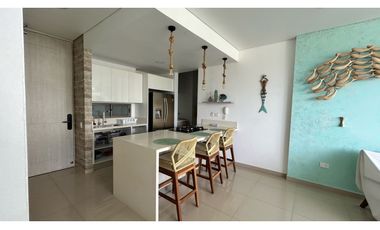 Apartamento Amoblado permiso de turismo vista al mar - 005 R