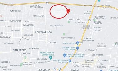 TERRENO EN VENTA  EN CUAUTLALPAN TEXCOCO