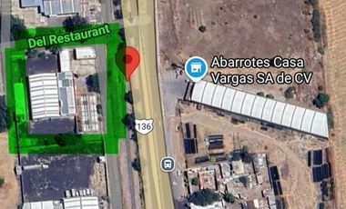 BODEGA A PIE DE CARRETERA SOBRE AUTOPISTA FED. MEX-TEXCOCO