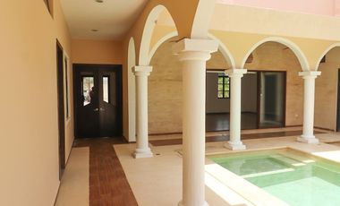 VENTA DE CASA TIPO HACIENDA EN MERIDA PASEOS DEL MAYAB