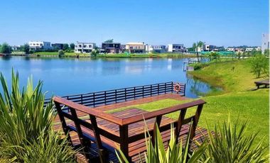 Lote en venta San Matias Area 5 a la laguna orientacion oeste