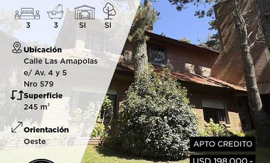 Casa a la venta en Costa del Este - Calle Las Amapolas e/ 4 y 5 al 579 - Rhode Propiedades