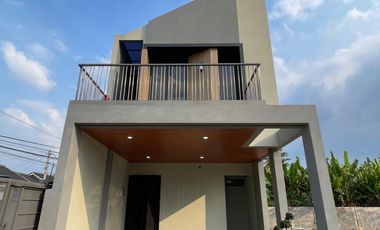 Rumah Dijual Di Limo Depok Furnished 4 KT Dekat Ke Pintu Tol Limo