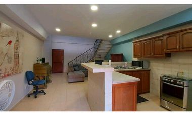 ALQUILER DE APARTAMENTO EN BAJO BOQUETE  1 RECAMARA 2 PISOS