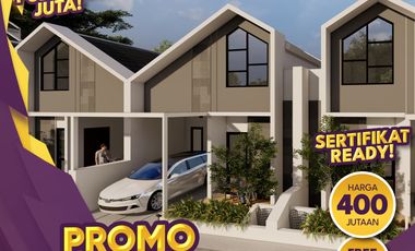 Rumah Mewah Satu Lantai, Dekat UNS, Desain Modern Mulai 400 Jutaan!