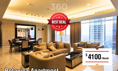 Disewa Apartemen Botanica Simprug 3+1BR Uk 288m2 Furnished at Jaksel