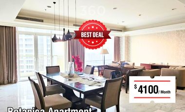 Disewa Apartemen Botanica Simprug 3+1BR Uk 288m2 Furnished at Jaksel