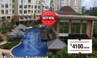 Disewa Apartemen Botanica Simprug 3+1BR Uk 288m2 Furnished at Jaksel
