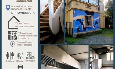 Casa en Venta en MANUEL MONTT CON DIAGONAL ORIENTE