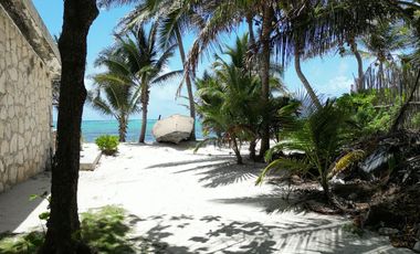Bahia Tankah  Lote frente de mar en Venta