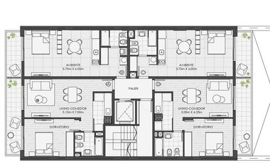 Departamento en venta en Martin, Rosario 1 dormitorio c/amenities