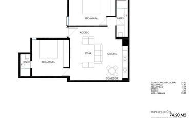 Departamento  Nuevo  en VENTA/RENTA  Centro de Puebla