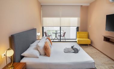 DEPARTAMENTO EN RENTA A LARGO PLAZO , EN EXCELENTE UBICACION PLAYA DEL CARMEN