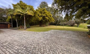 ARRIENDO de FINCAS en EL RETIRO