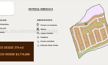 TERRENOS VENTA NUEVO SANTIAGO (LNB)