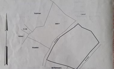 Tanah 12 Hektar Los Pantai Utan Sumbawa Nusa Tenggara Barat