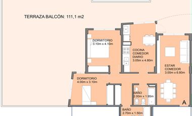 Venta Departamento 3 Ambientes Villa Ballester