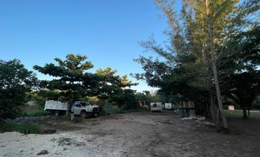 TERRENO EN VENTA EN MÉRIDA YUCATÁN EN TEYA KANASÍN A UN LADO DEL TREN MAYA