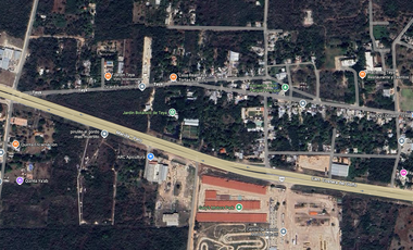 TERRENO EN VENTA EN MÉRIDA YUCATÁN EN TEYA KANASÍN A UN LADO DEL TREN MAYA