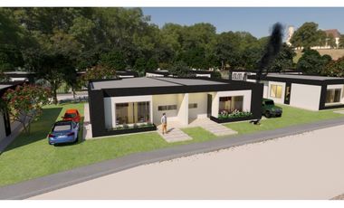 Vendo casa en la mesa en planos