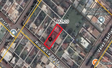 Terreno con casa precaria