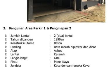 Dijual ex penginapan hotel lokasi strategis tepi jalan raya lembang