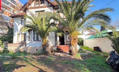 Casona En Venta Ñuñoa 703m2