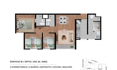 DPTO DE 4 DORM. EN AV. VENEZUELA – CERCADO – CON BONO VERDE