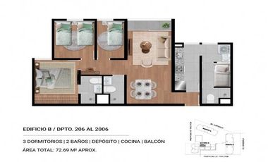 DPTO DE 4 DORM. EN AV. VENEZUELA – CERCADO – CON BONO VERDE