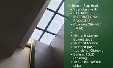 Rumah murah di Pakansari Cibinong